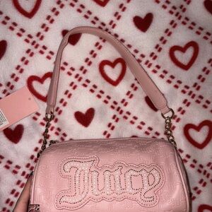 Juicy Couture Light Pink Crossbody Bag